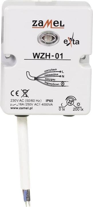Immagine prodotto Zamel Interruttore crepuscolare custodia ermetica WZH-01