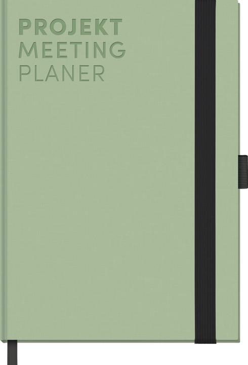 Produktbild Projekt-Meeting-Planer Mint (A5)