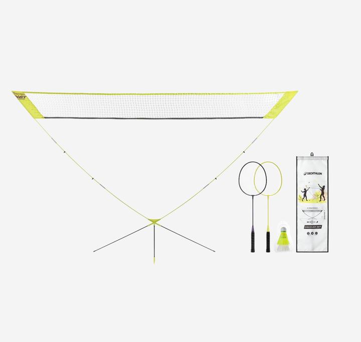 Produktbild Perfly Badminton Set - Discover Set 3M V2 gelb