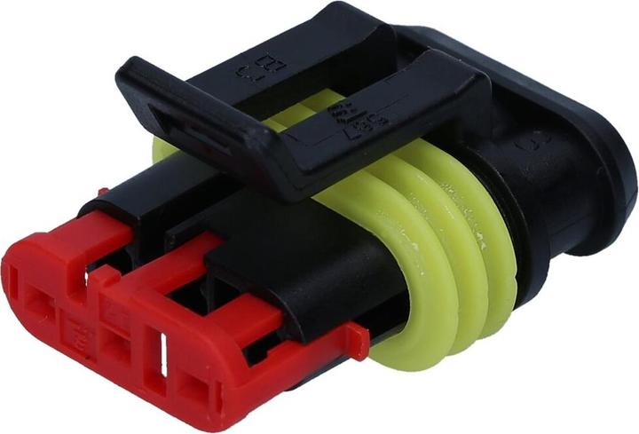 Produktbild Kalitec KALI-1003 AMP Superseal Set 3-polig wasserdichter KfZ Stecker Motorrad I Original vom deutschen Händ