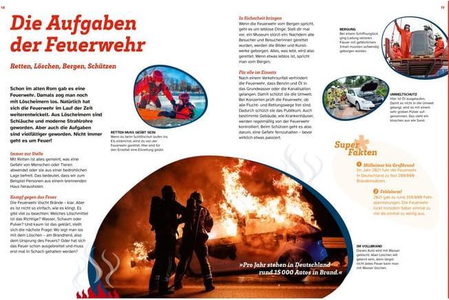 Actual product image Tessloff WAS IST WAS Feuerwehr. Mit vollem Einsatz (German, Jörg Niessen, 2024)