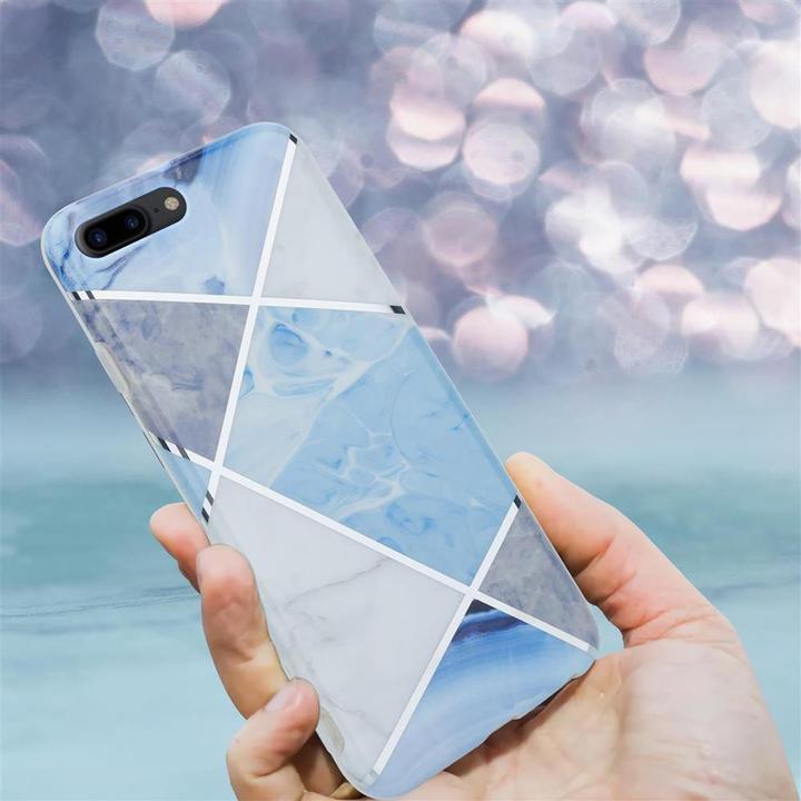 Produktbild Cadorabo IMD TPU Bunter Marmor Cover (Apple iPhone 7 Plus, Apple iPhone 7s Plus)