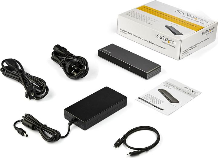 Actual product image StarTech Thunderbolt 3 Dock (Thunderbolt, 2 Ports)