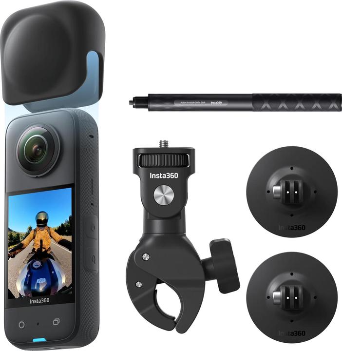 Actual product image Insta360 X3 Motorcycle Kit (30p, Wi-Fi, Bluetooth, NFC)