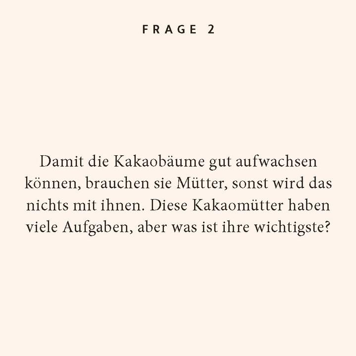 Produktbild Schokoladen-Quiz (Deutsch)