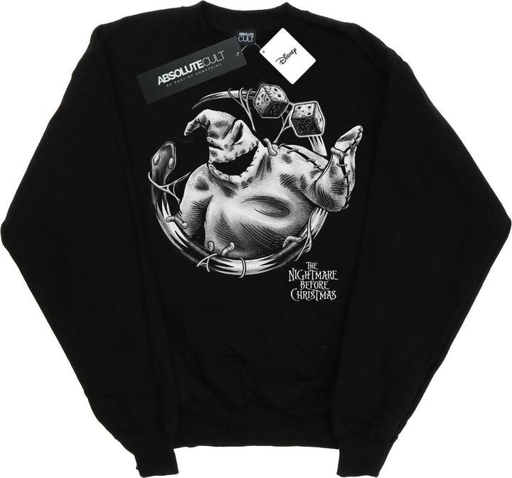 Immagine prodotto Disney Nightmare Before Christmas Ooogie Boogie Mono Felpa Uomo (XL)