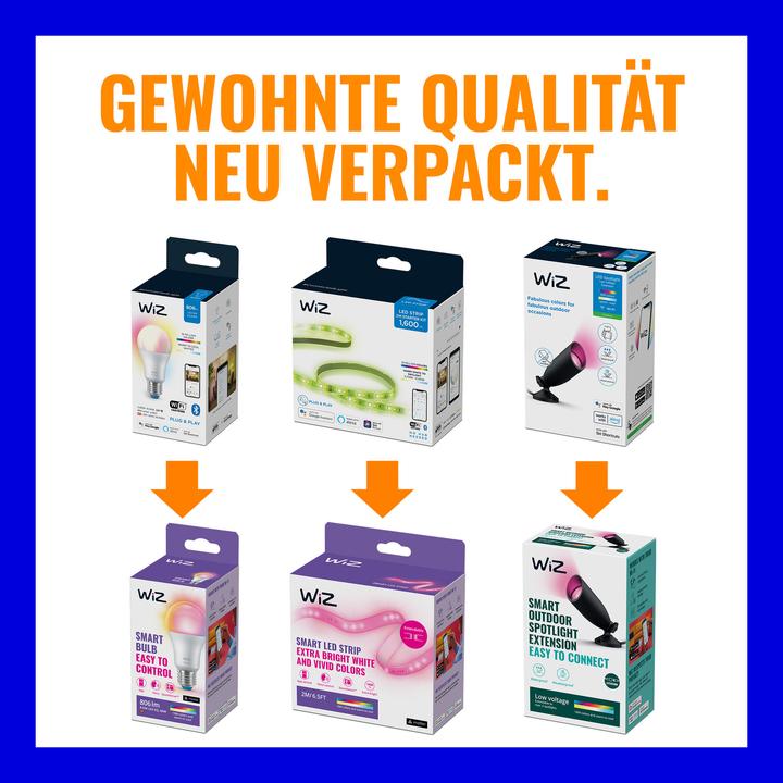 Produktbild WiZ Tunable White & Color (E14, 4.90 W, 470 lm, 2 x, F)