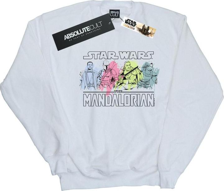 Immagine prodotto Star Wars The Mandalorian Character Pose Felpa Uomo (S)