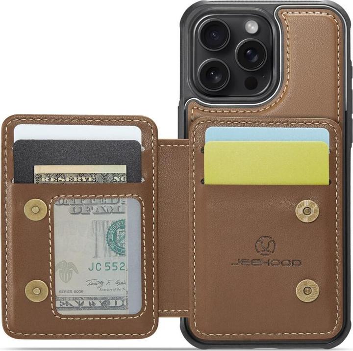 Produktbild Cover-Discount iPhone 16 Pro - 2-in-1 Backcover mit Kreditkarten-Etui (Apple iPhone 16 Pro)