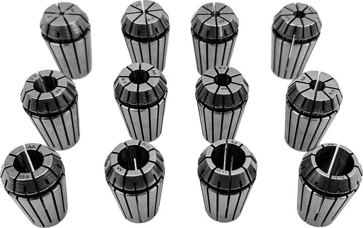 Produktbild Paulimot ER20-Spannzangen-Set 2-13 mm 12-teilig im ALU-Kasten