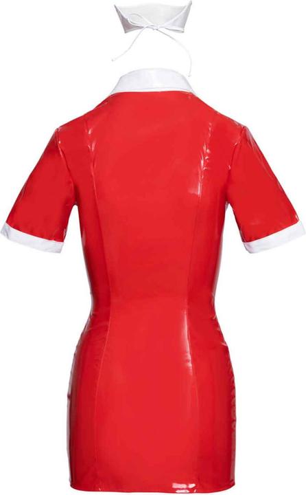 Actual product image Black Level Vinyl Nurse red 2XL (XXL)