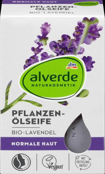 Image du produit dm alverde Savon à l'huile végétale Lavande bio (Savon de Marseille)