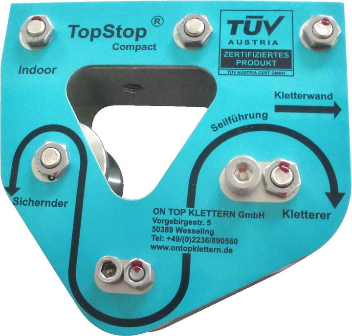 On Top Klettern Rope brake TopStop Compact