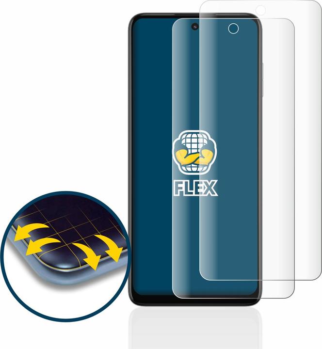 Actual product image BROTECT Full-Cover Protector (2 Piece, Motorola Moto G73)