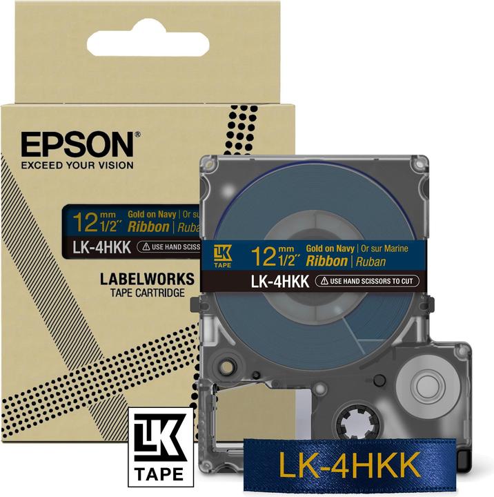 Produktbild Epson Etikettenkassette Lk-4hkk (1.20 cm, Blau)