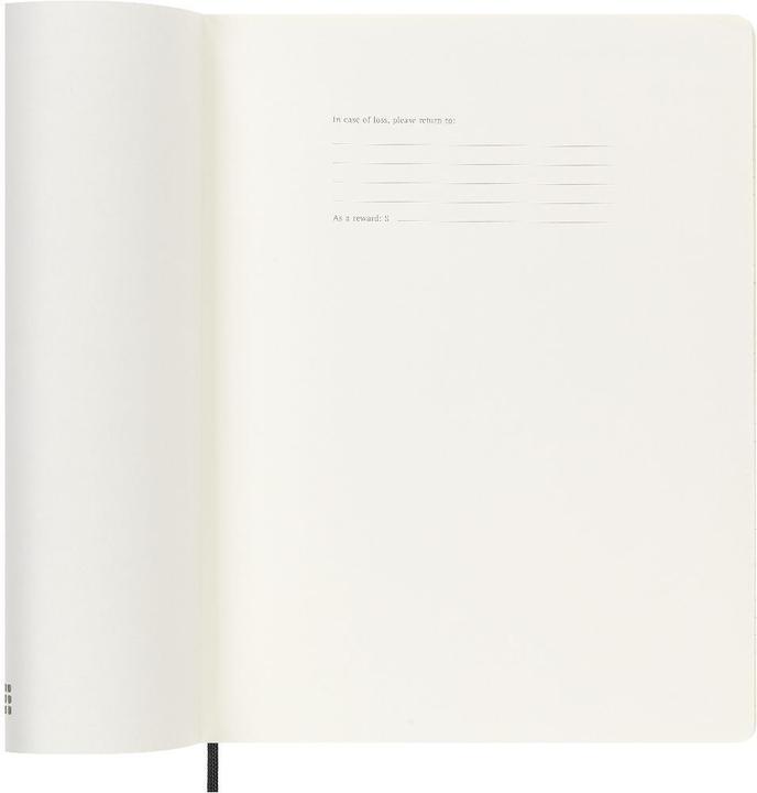 Produktbild Moleskine Notizkalender (19 x 25 cm, Englisch)