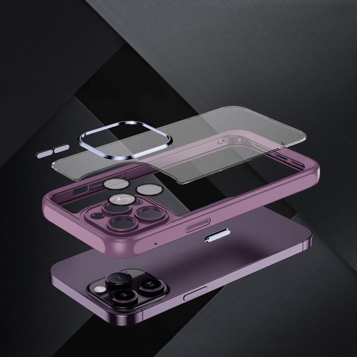 Immagine prodotto Cover-Discount iPhone 15 Pro - Custodia con protezione per fotocamera viola (Apple iPhone 15 Pro)