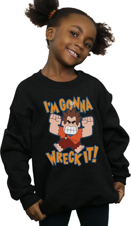 Image du produit Disney - Sweat WRECK IT RALPH I'M GONNA WRECK IT - Fille (152, 158)