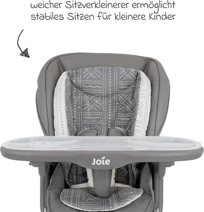 Produktbild Joie 3in1 Hochstuhl Mimzy Spin 3in1 ab Geburt nutzbar mit Hochstühle (Hochstuhl)