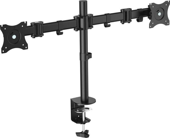Produktbild LogiLink 2-fach Monitor-Schreibtischhalterung (Tisch, 27")