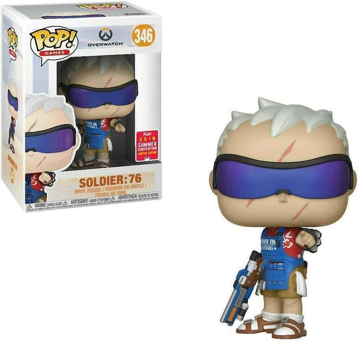 Actual product image Funko POP! Overwatch Soldier: 76