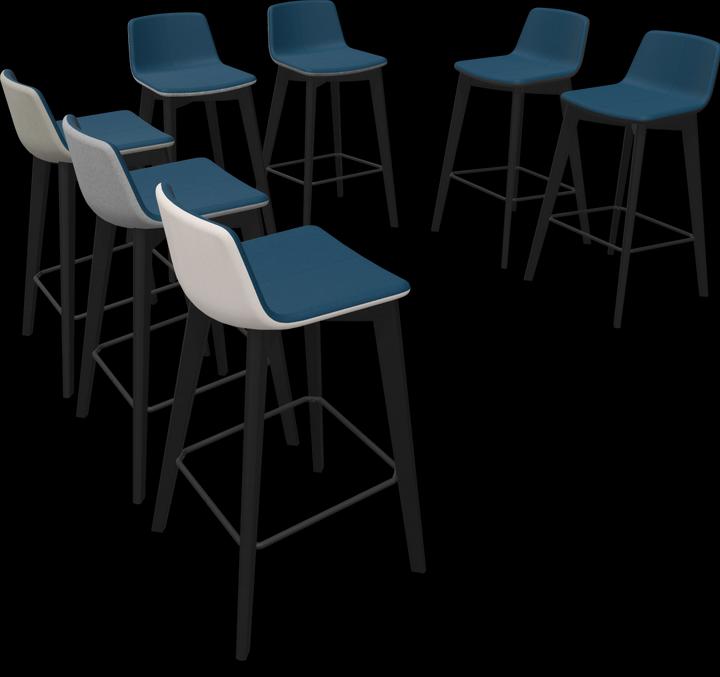 Immagine prodotto Narbutas Sgabello da bar Twist & Sit