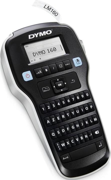 Produktbild Dymo LabelManager 160 Value Pack mit 3 D1-Bänder 12mm Azerty