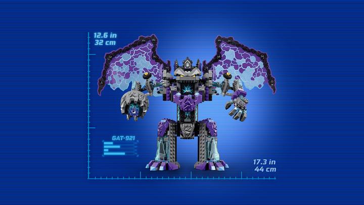 Actual product image LEGO Nexo Knights The Stormy Stone Colossus (70356, LEGO Nexo Knights)