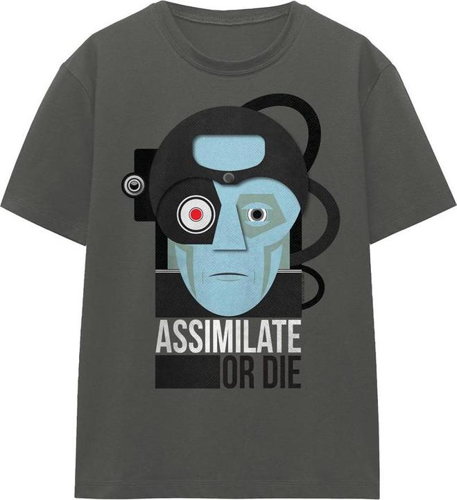 Image du produit - T-shirt ASSIMILATE OR DIE - Adulte (S)
