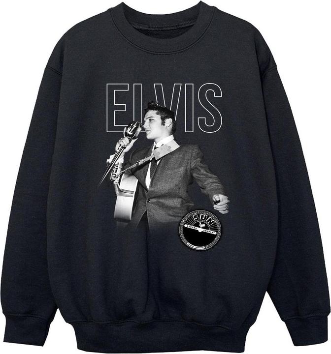 Elvis Logo Portrait Sweatshirt Jungen