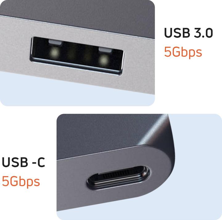 Actual product image Satechi Pro Hub Max (USB-C, 8 Ports)