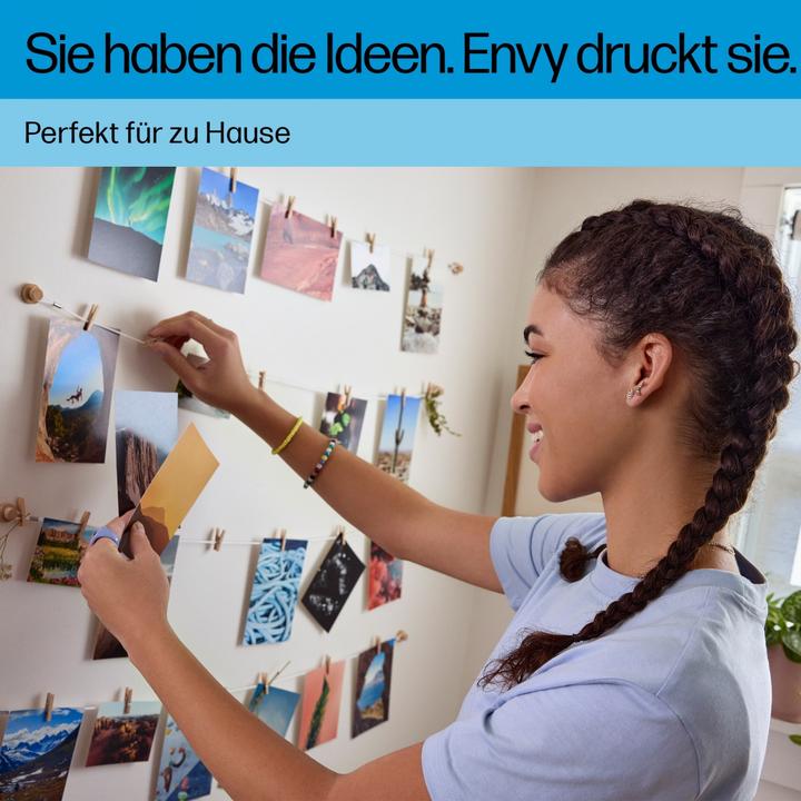 Image du produit HP Envy 6520e All-in-One-Drucker, Thermal Inkjet, Farbdruck, 4800 x 1200 DPI, Farbkopieren, Farbscan (Couleur)