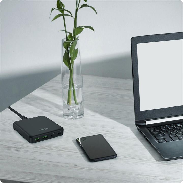 Produktbild Ansmann USB-Ladeger?t 4-Port 65W PD/QC/GAN (65 W)