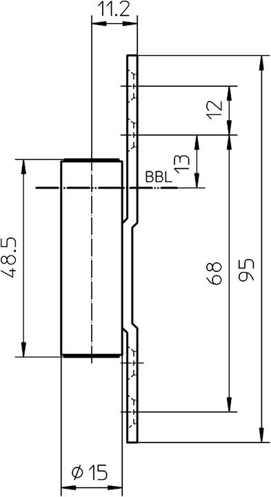 Produktbild Simonswerk Rahmenteil VARIANT V 8000 WF ASR