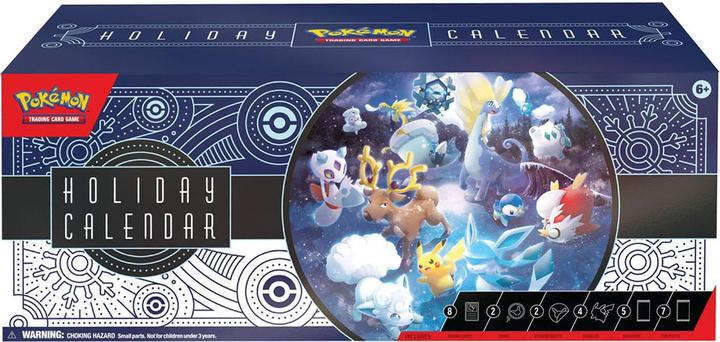 Actual product image Pokémon TCG Holiday Calendar