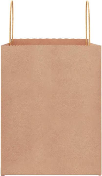 Image du produit VidaXL Sacs en papier kraft 250 pcs. avec anse Marron 32x22x28 cm Sac en papier (Pochette cadeau, 250 x)