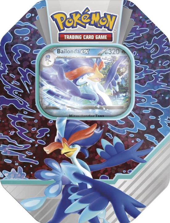 Immagine prodotto Pokémon Bailonda ex Herbst Tin Box (Tedesco, Stagno)