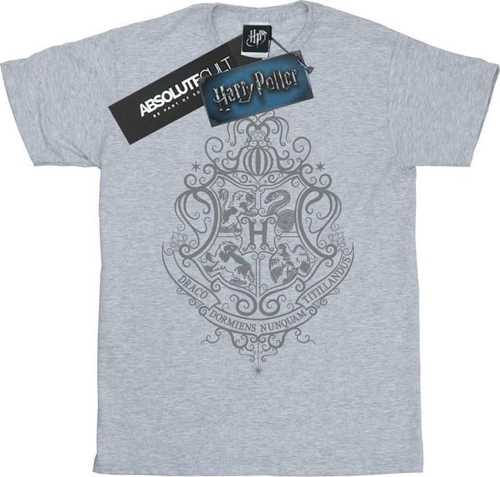 Immagine prodotto Hogwarts Draco Dormiens Crest Maglietta Uomo (L)