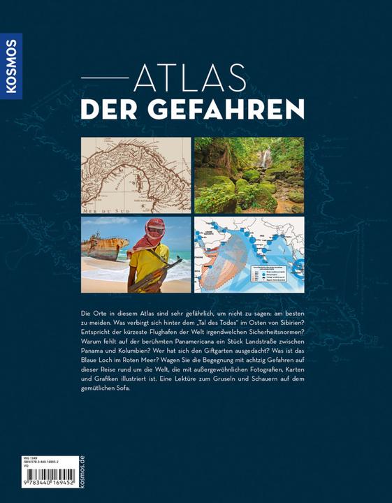 Immagine prodotto Atlas der Gefahren (Tedesco, Arnaud Goumand, Ophélie Chavaroche, 2023)