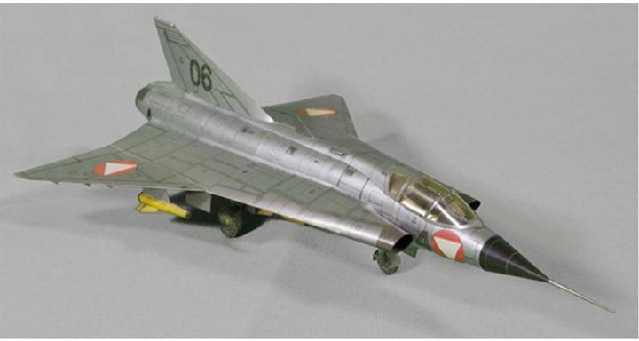 Image du produit Geli saab draken modèle en carton
