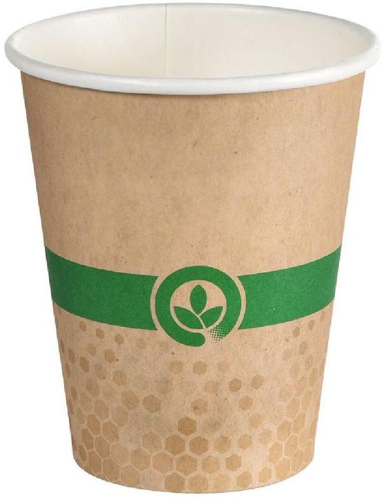 Actual product image Biopak Coffee cup Melli carton 2.4 dl - Plastic-free coating (40 x)