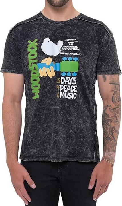 Woodstock TShirt Gewaschen