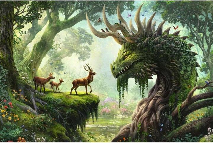 Produktbild Ravensburger Der Walddrache erwacht (3000 Teile)