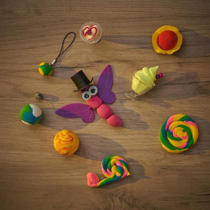 Actual product image The twiddlers Magic Clay Knete Modellier Kit 40 Stück