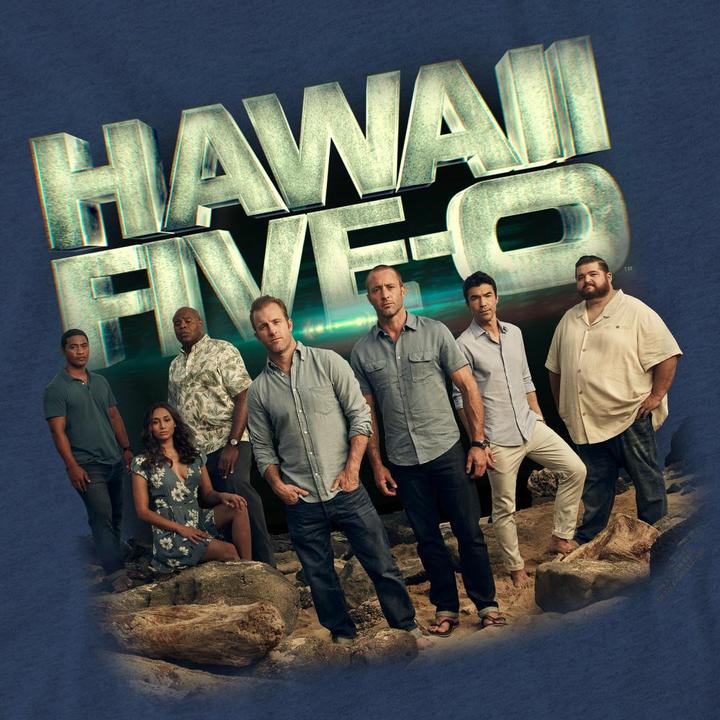 Actual product image Hawaii Five-0 Unisex Adult Cast T-Shirt (M)