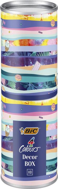 Actual product image Bic Ballpoint pen clip (Multicoloured, 8 x)