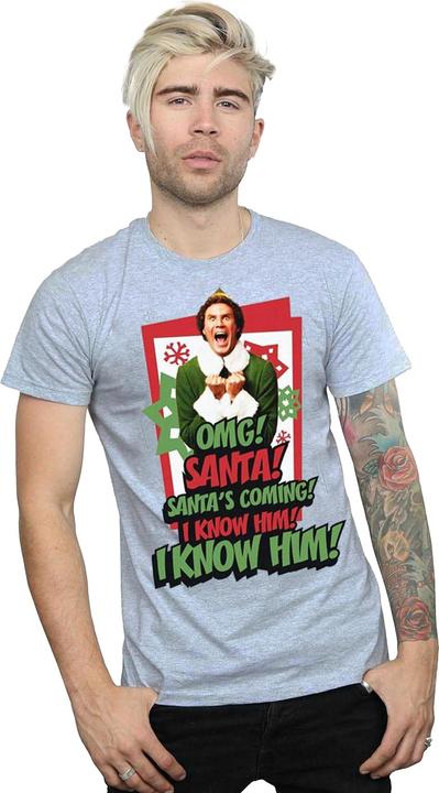 Image du produit Elf - T-shirt OMG SANTA - Homme (3XL)