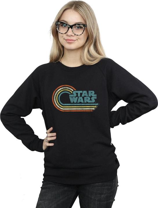Immagine prodotto Star Wars Retro Wave Logo Felpa Donna (XXL)