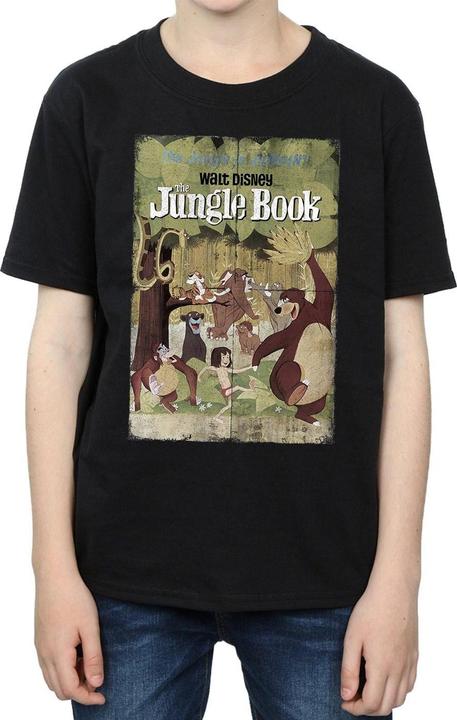Image du produit Disney - T-shirt THE JUNGLE BOOK RETRO POSTER - Garçon (140, 146)