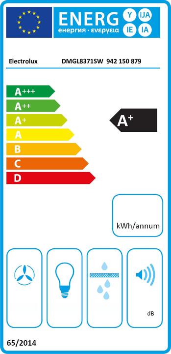 Energie-Label Electrolux DMGL8371SW